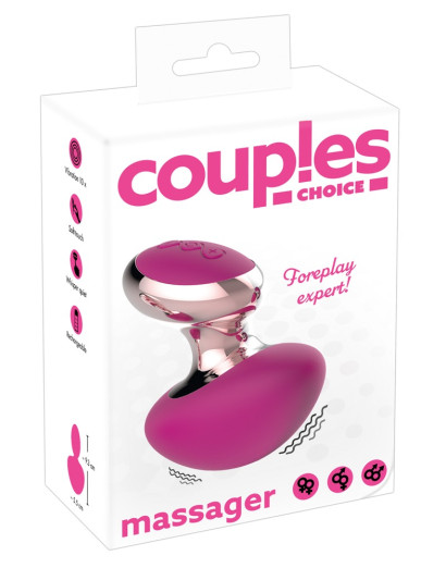 Couples Choice - akkus, mini masszírozó vibrátor (pink)