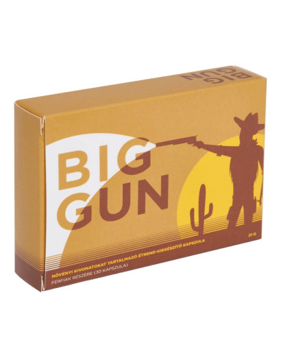 Big Gun - étrend-kiegészítő kapszula férfiaknak (30db)