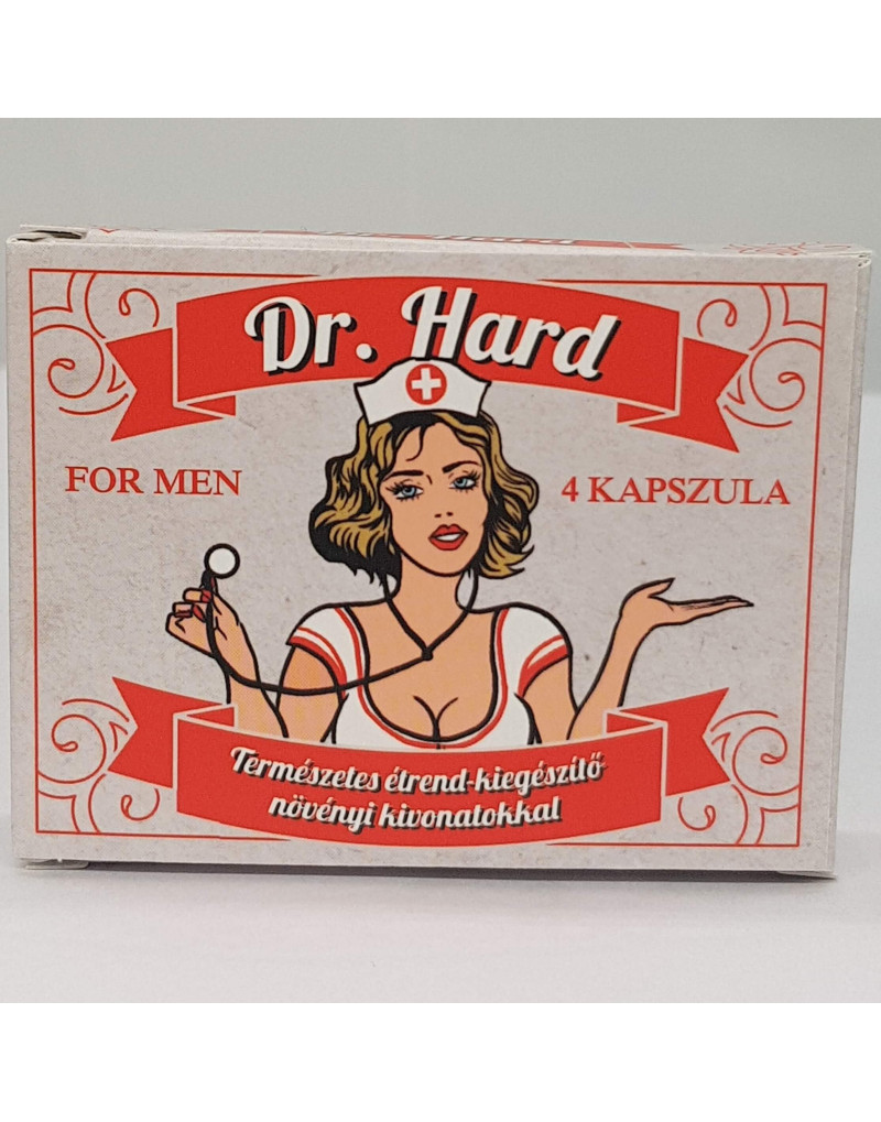 Dr. Hard for men - term. étrend-kiegészítő férfiaknak (4db)