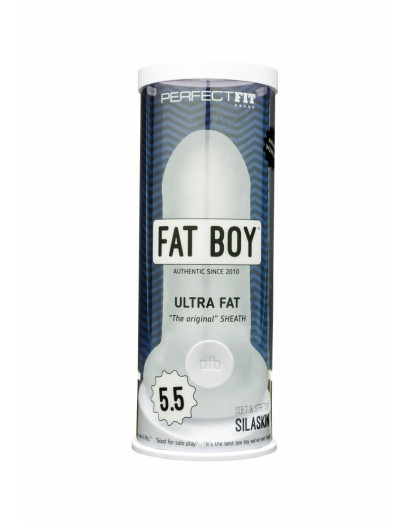 Fat Boy Original Ultra Fat - péniszköpeny (15cm) - tejfehér
