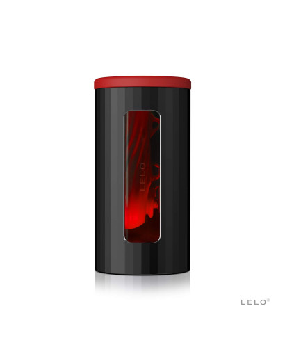 LELO F1s V2 - interaktív maszturbátor (fekete-piros)