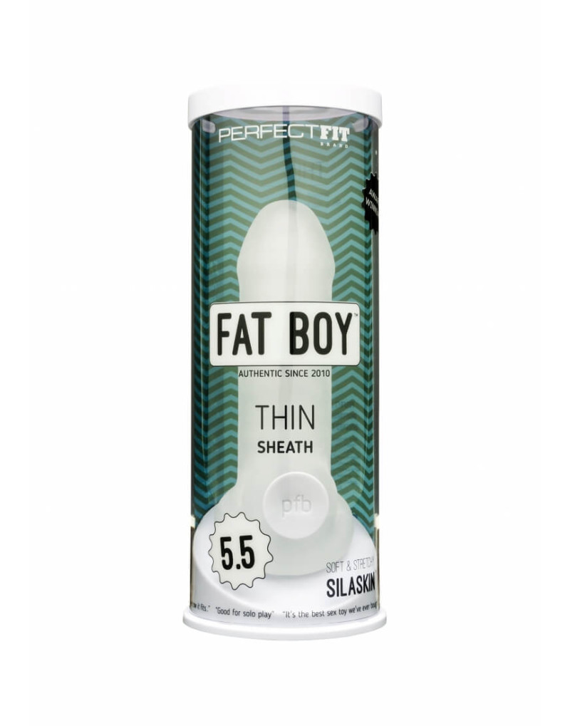 Fat Boy Thin - péniszköpeny (15cm) - tejfehér