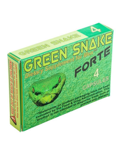 Green Snake First - étrend-kiegészítő kapszula férfiaknak (4db)