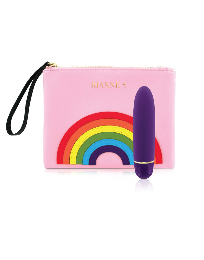 Rianne Essentials Classique Pride - szilikon rúzsvibrátor (lila)