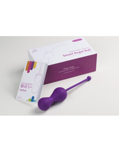 Magic Motion Kegel Master - Okos gésagolyó duó (lila)