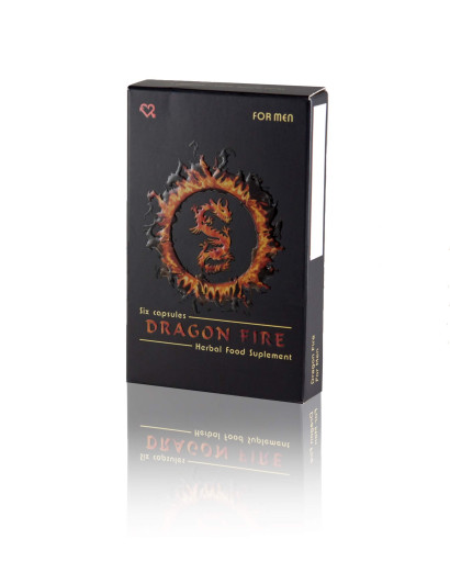 Dragon Fire - étrend-kiegészítő kapszula férfiaknak (6db)