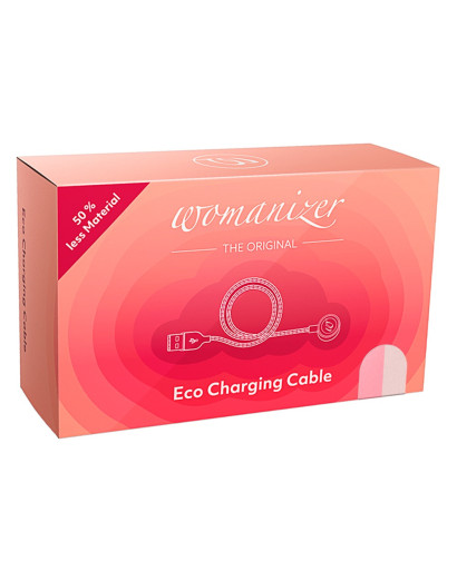 Womanizer Premium Eco - mágneses USB-töltőkábel (natúr)
