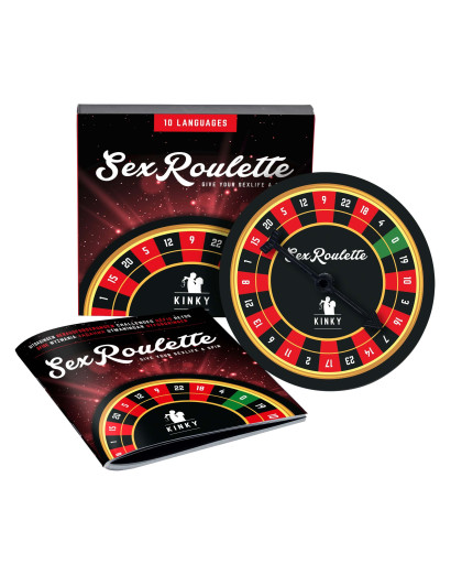 Sex Roulette Kinky - szex társasjáték (10 nyelven)