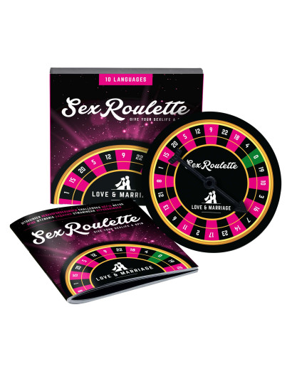 Sex Roulette Love & Married - szex társasjáték (10 nyelven)