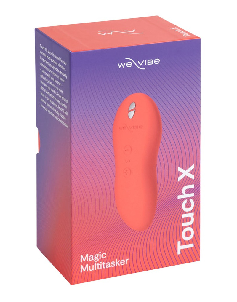 We-Vibe Touch X - akkus, vízálló csiklóvibrátor (korall)