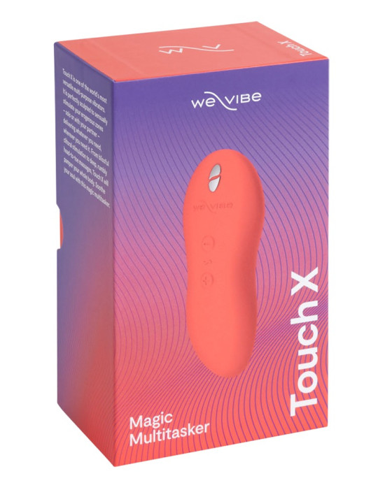 We-Vibe Touch X - akkus, vízálló csiklóvibrátor (korall)