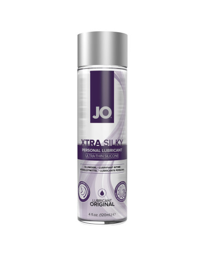 System JO Xtra Silky - szilikonos síkosító E-Vitaminnal (120ml)