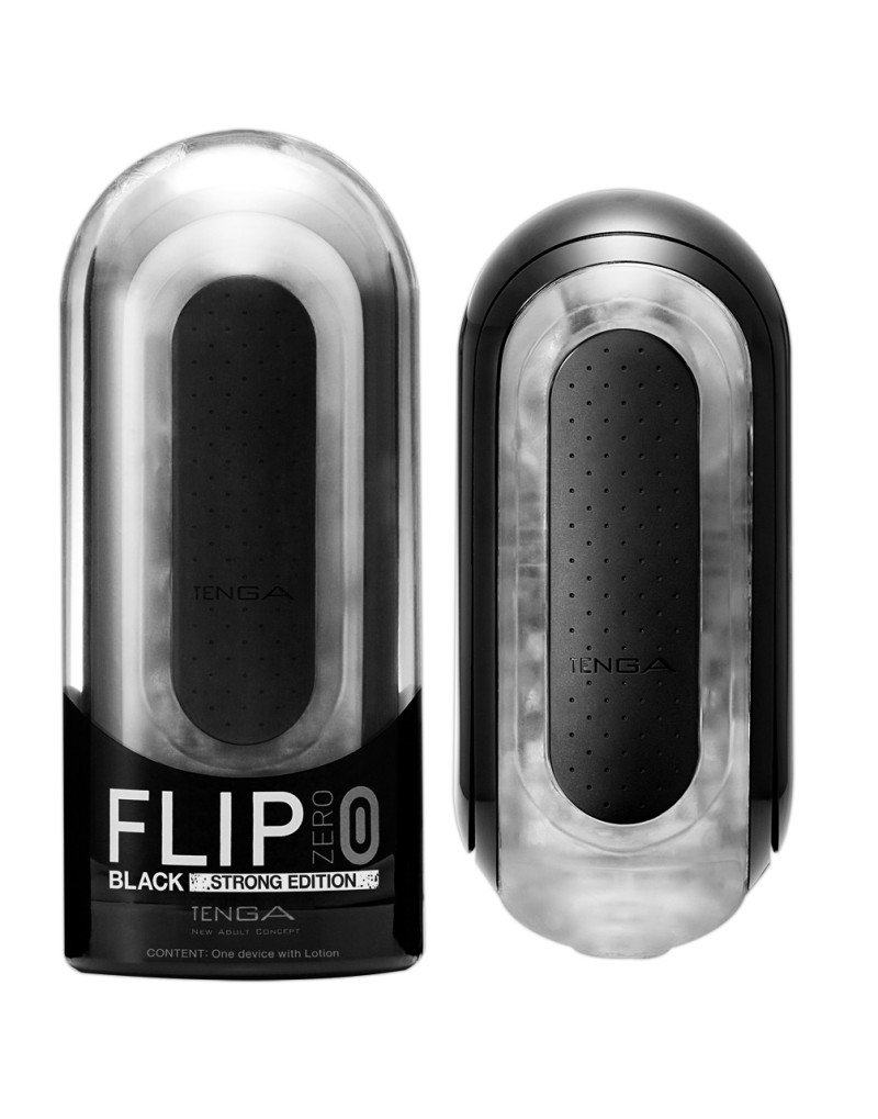 TENGA Flip Zero - szuper-maszturbátor (fekete)