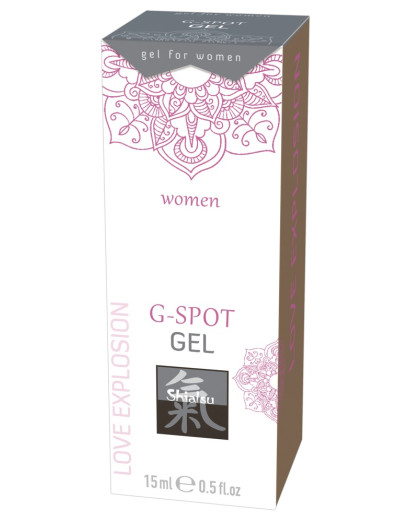 HOT Shiatsu G-Spot - G-pont stimuláló intim gél (15ml)