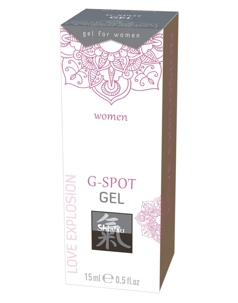 HOT Shiatsu G-Spot - G-pont stimuláló intim gél (15ml)