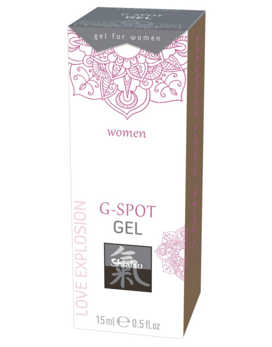 HOT Shiatsu G-Spot - G-pont stimuláló intim gél (15ml)