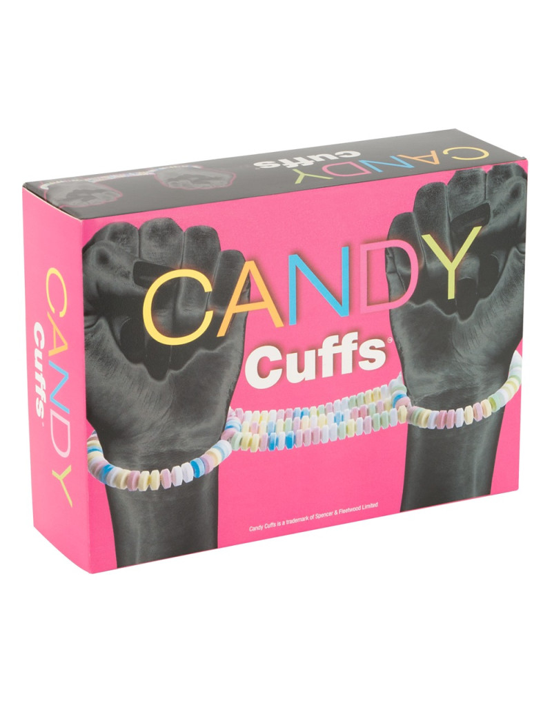 Candy Cuffs - cukorka bilincs - színes (45g)