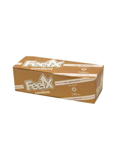 FeelX óvszer - tutti-frutti (144db)