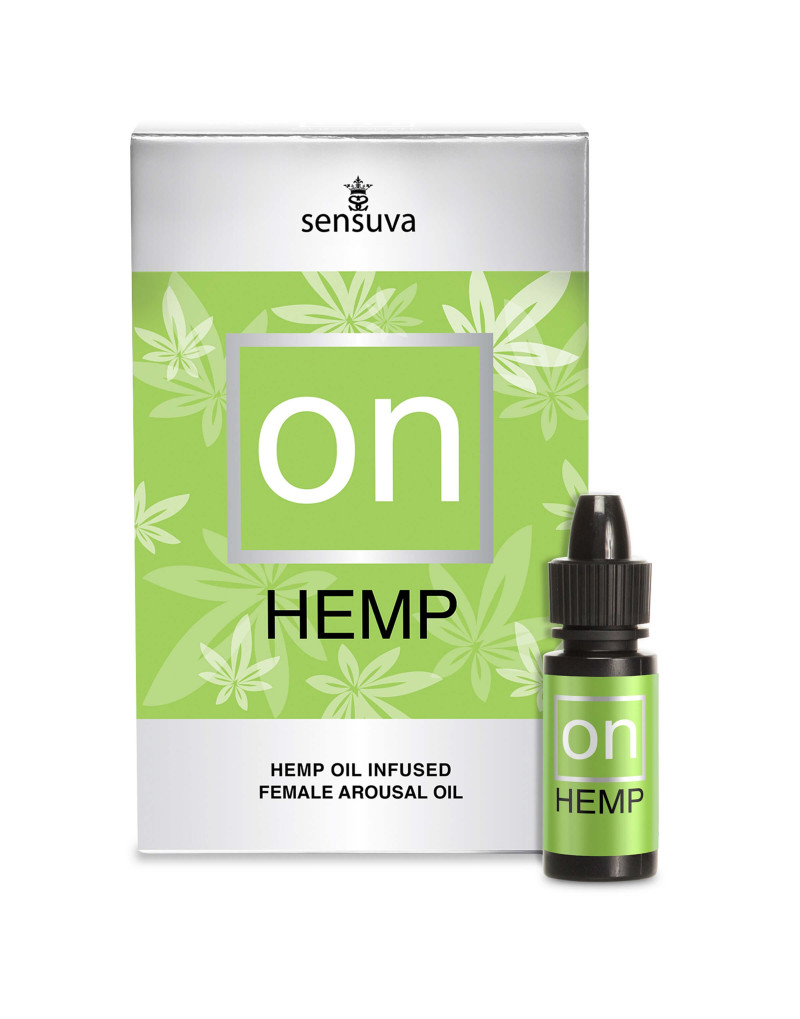 Sensuva Hemp - bizsergető intim olaj nőknek (5ml)