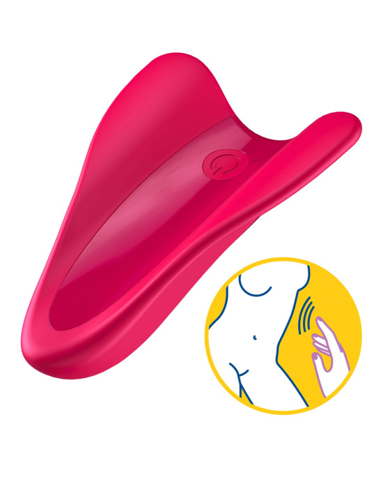 Satisfyer High Fly - akkus, vízálló csiklóvibrátor (magenta)