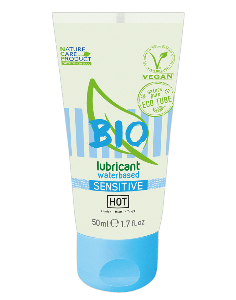 HOT Bio Sensitive - vegán vízbázisú síkosító (50ml)