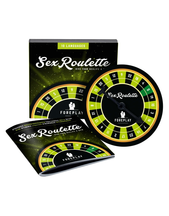 Sex Roulette Foreplay - szex társasjáték (10 nyelven)