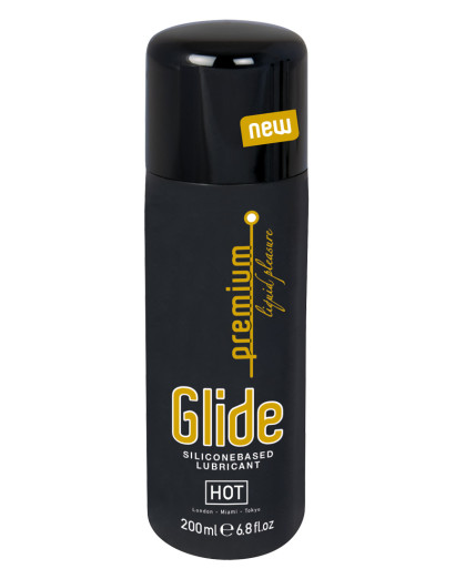 HOT Premium Glide - szilikonos síkosító (200ml)