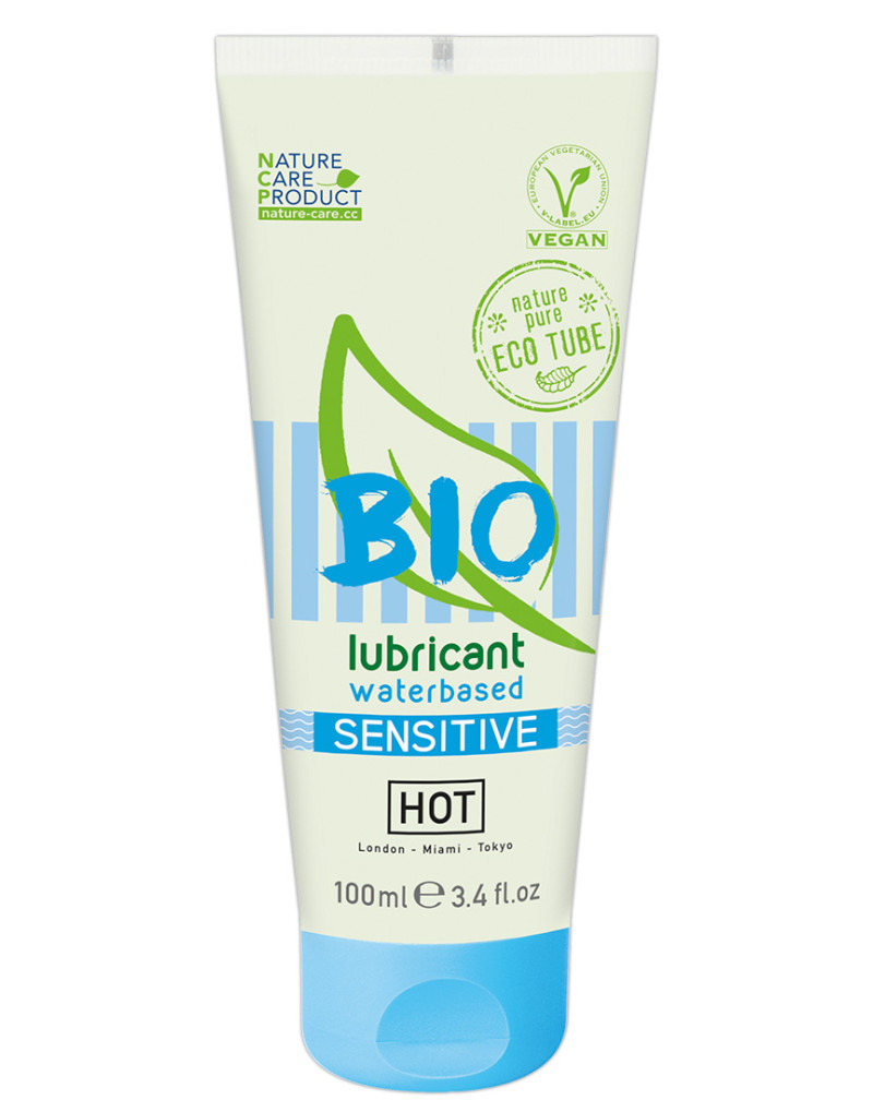 HOT Bio Sensitive - vegán vízbázisú síkosító (100ml)