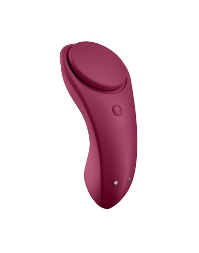 Satisfyer Sexy Secret - okos vízálló csiklóvibrátor (bordó)