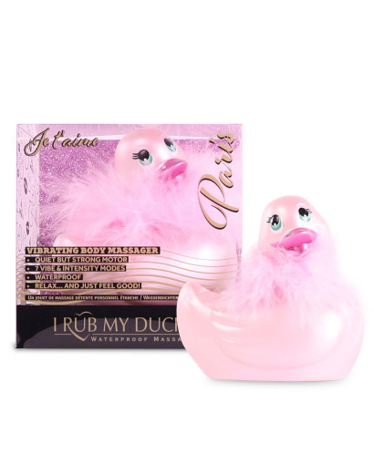 My Duckie Paris 2.0 - játékos kacsa vízálló csiklóvibrátor (pink)