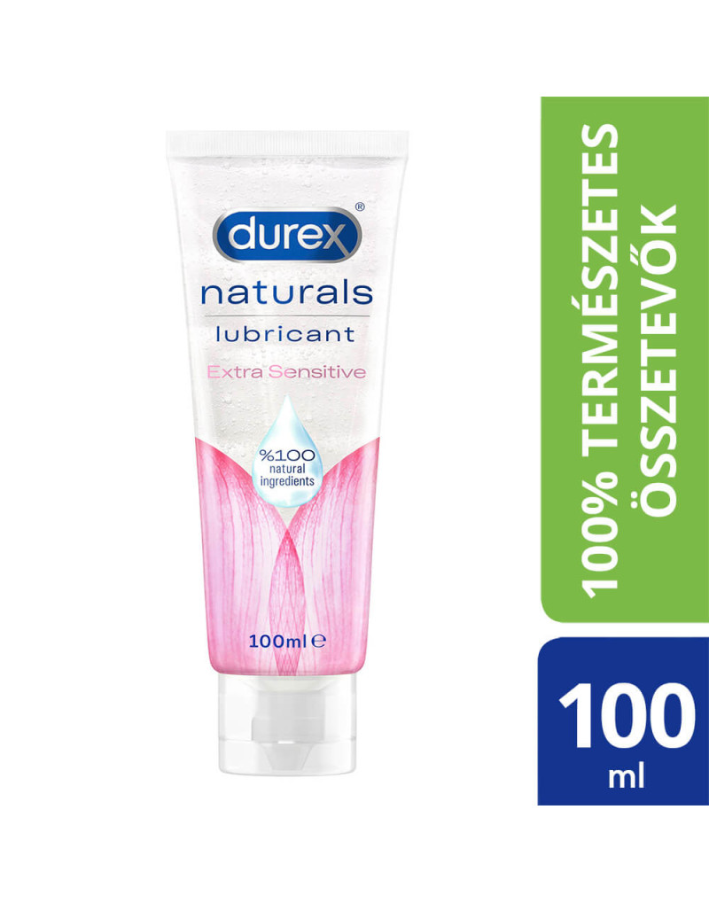 Durex Naturals - extra szenzitív síkosító (100ml)