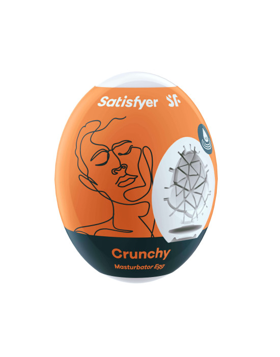 Satisfyer Egg Crunchy - maszturbációs tojás (1db)