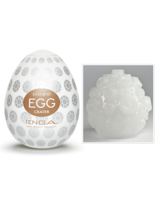 TENGA Egg Crater - maszturbációs tojás (1db)