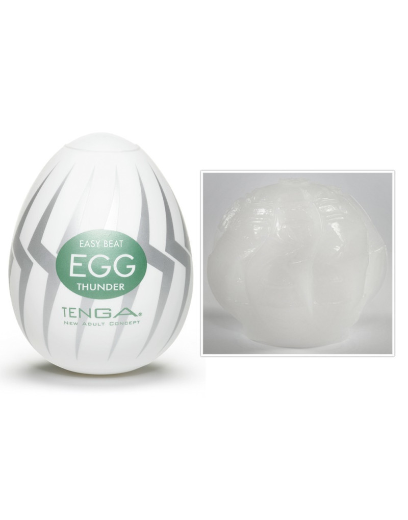 TENGA Egg Thunder - maszturbációs tojás (1db)