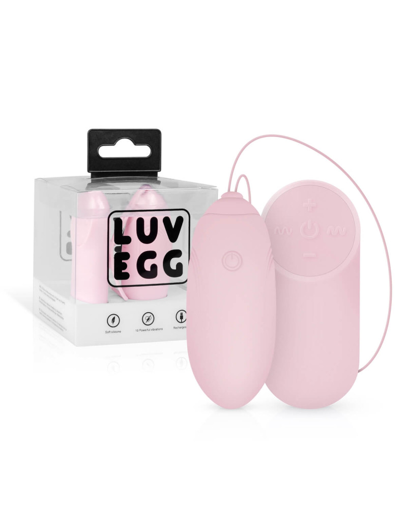 LUV EGG - akkus, rádiós vibrációs tojás (pink)