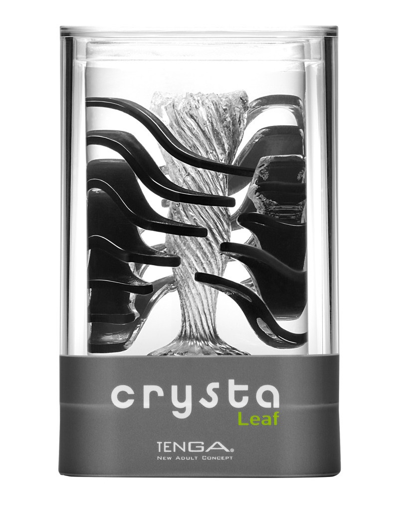 TENGA Crysta - hullámos maszturbátor (leaf)