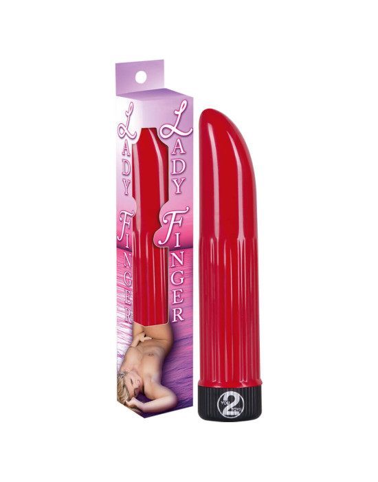 You2Toys - Lady finger vibrátor (vörös)