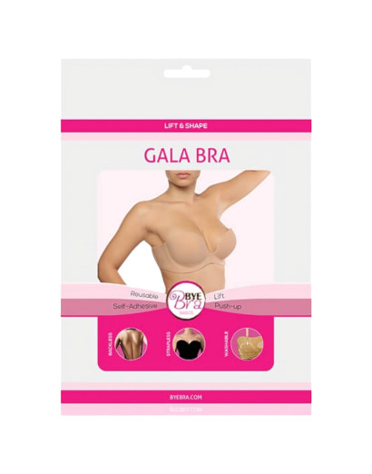 Bye Bra Gala A - rejtett Push-up melltartó (nude)