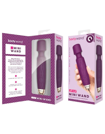 Bodywand Luxe - akkus, mini masszírozó vibrátor (lila)