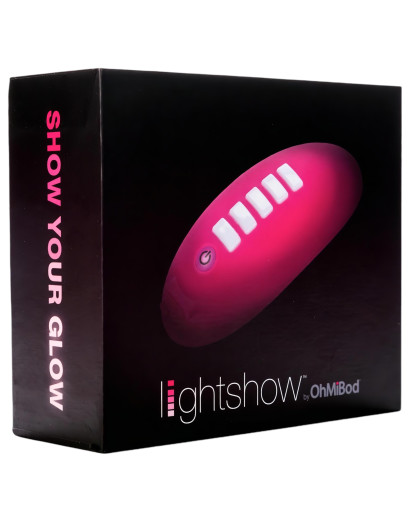 OHMIBOD Lightshow - okos csiklóvibrátor fényjátékkal (pink)