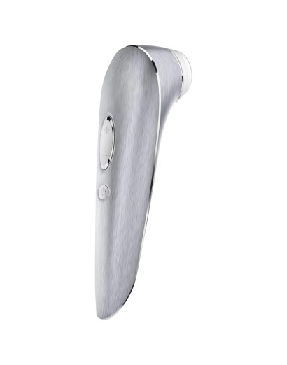 / Satisfyer Luxury High Fashion - léghullámos csiklóizgató (ezüst)