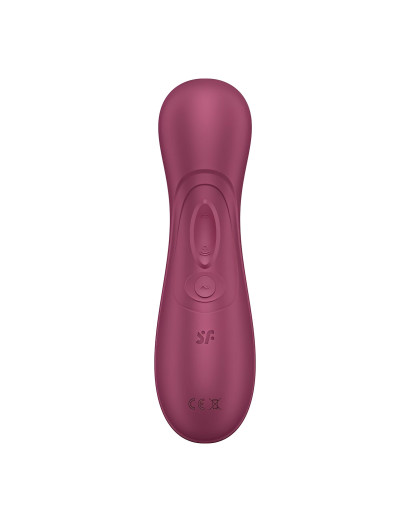 Satisfyer Pro 2 Gen3 - akkus léghullámos csiklóizgató (bordó)