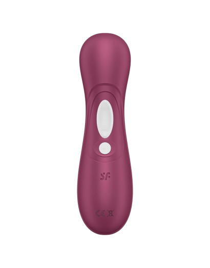 Satisfyer Pro 2 Gen3 - okos léghullámos csiklóizgató (bordó)