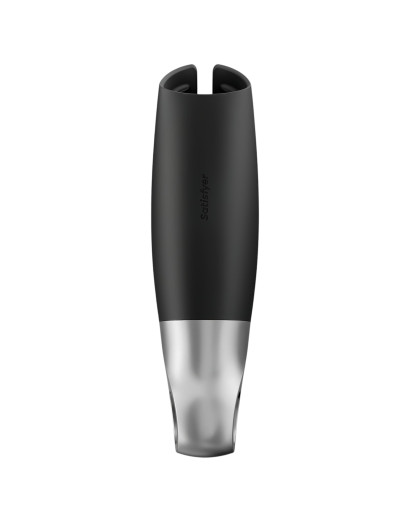 Satisfyer Power - okos, akkus maszturbátor (fekete-ezüst)