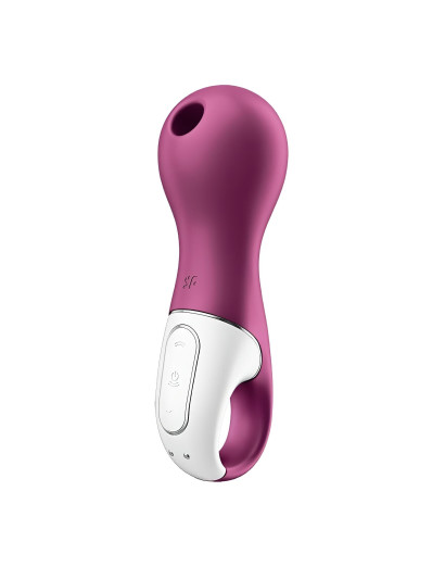 Satisfyer Lucky Libra - akkus, léghullámos csiklóizgató (lila)