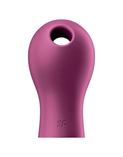 Satisfyer Lucky Libra - akkus, léghullámos csiklóizgató (lila)