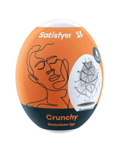 Satisfyer Egg Crunchy - maszturbációs tojás (1db)