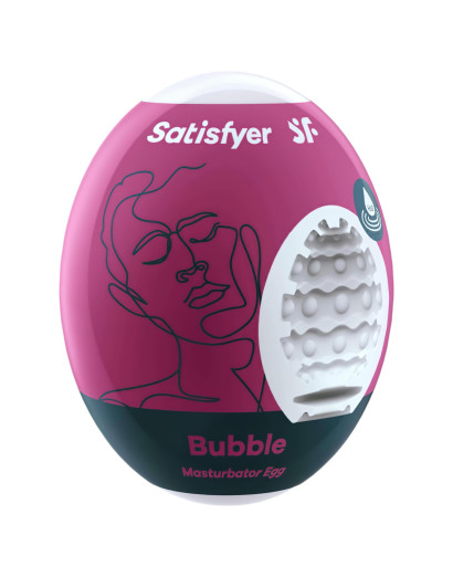 Satisfyer Egg Bubble - maszturbációs tojás (1db)