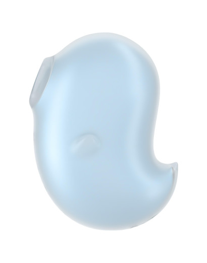 Satisfyer Cutie Ghost - akkus, léghullámos csiklóizgató (kék)