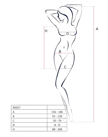 Passion BS027 - necc miniruha (piros) - S-L